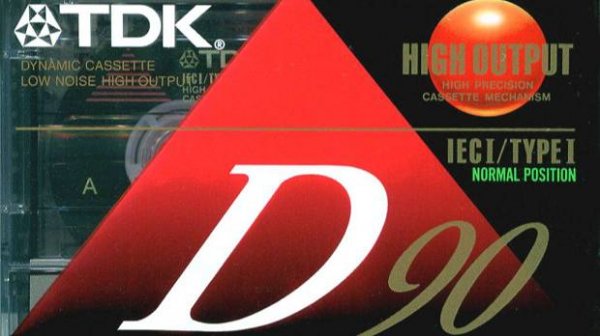 Кассеты TDK D 1997 год