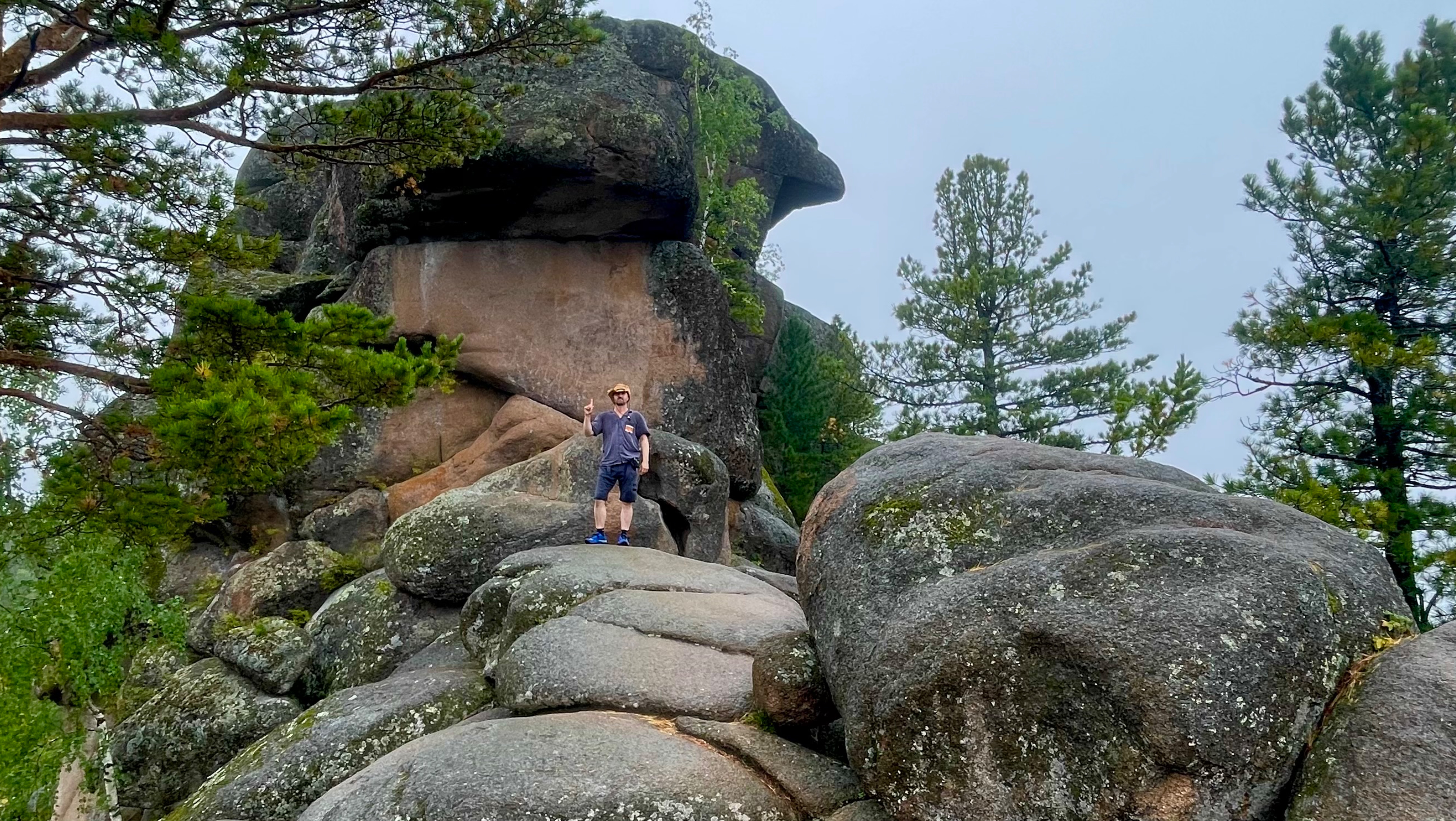 Восхождение на столб »Дед» в национальном парке « Красноярские Столбы». Эпизод 6