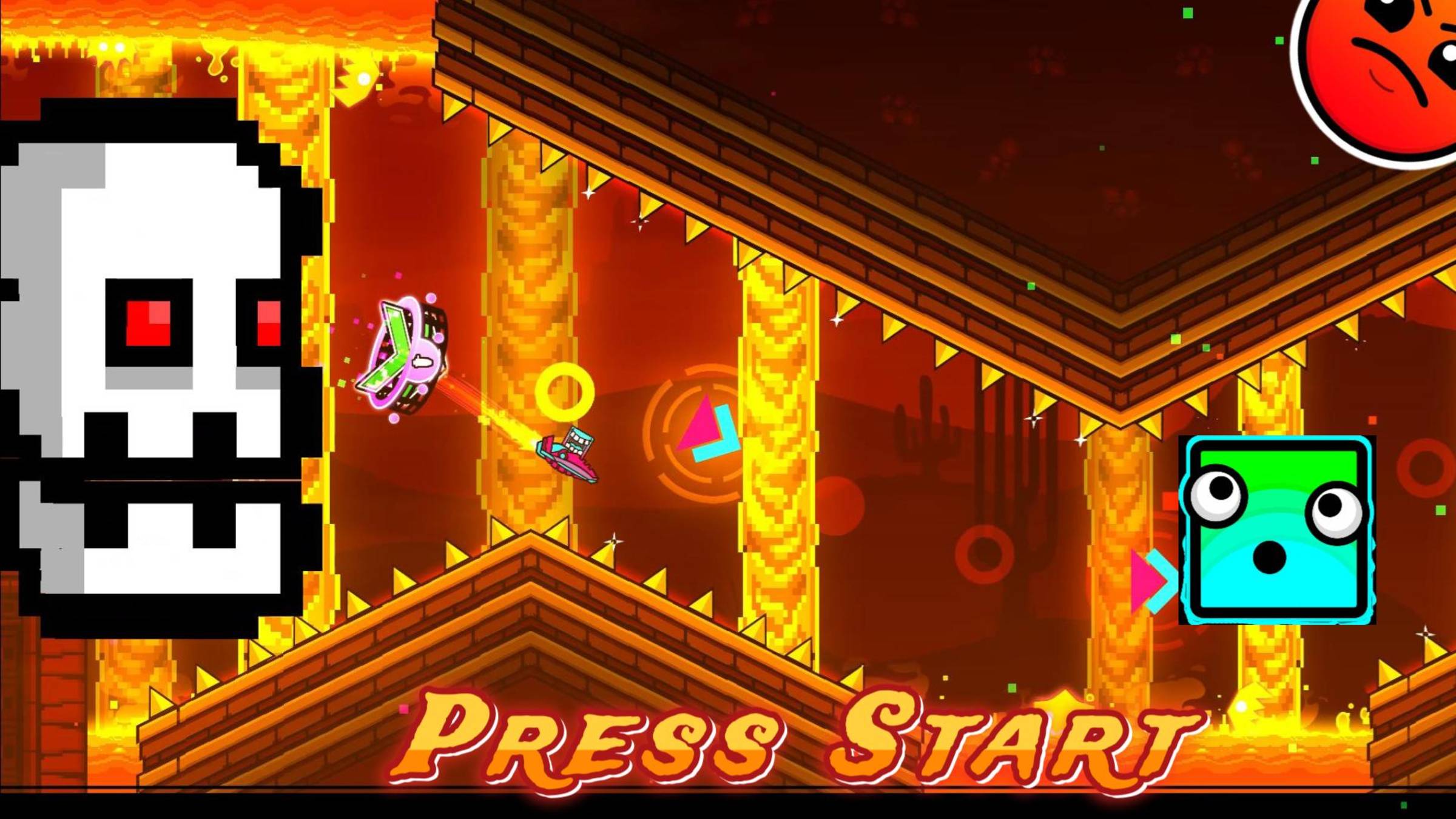 Press Start By NukeForceX 100% ПРОЙДЕН