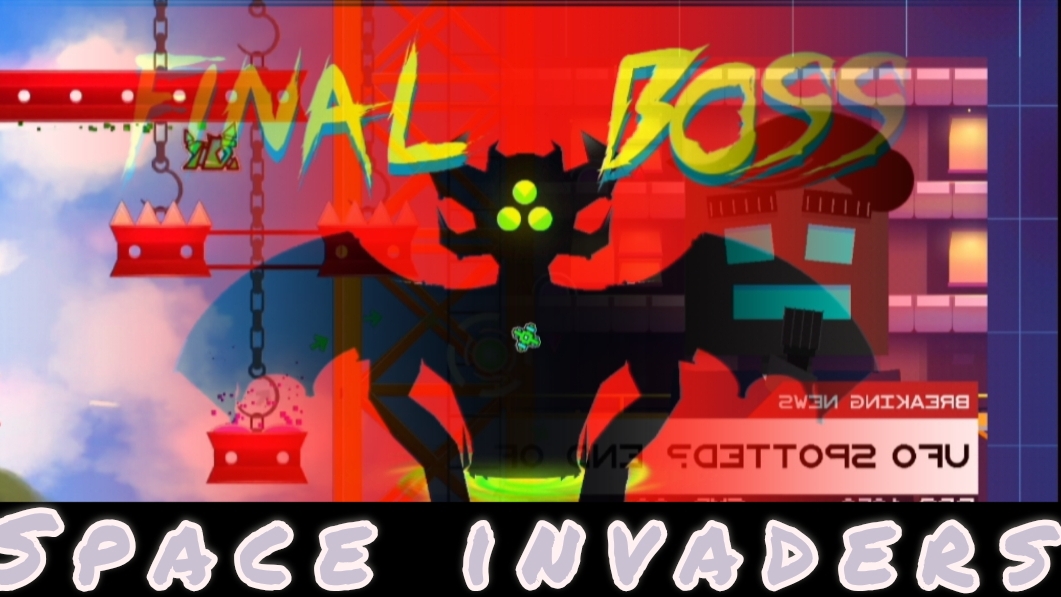 Новый event! Space invaders by Subwoofer в geometry dash смотреть онлайн