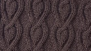 узор спицами "аран" #21#