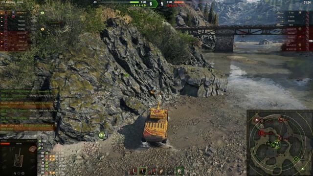 Нервы на пределе, только скилл и немного удачи World_of_tanks