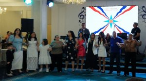 Ассирийцы 🔵⚪🔴 Духрана д Март Марьям в Москве 🎊🙌🙏🏼