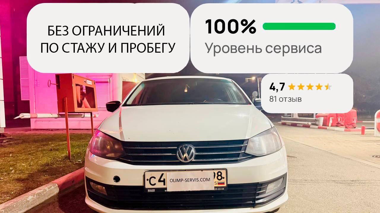 Предлагаем вам арендовать автомобиль VW Polo на выгодных условиях в г.Санкт-Петербург. Олимп.Сервис