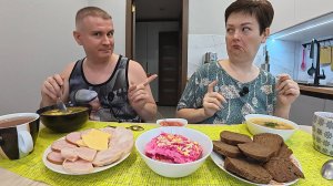 Мукбанг за хороших МУЖИКОВ надо БОРОТЬСЯ! Лучше быть ОДНОЙ чем с кем ПОПАЛО или с КОШКАМИ?!) Обед