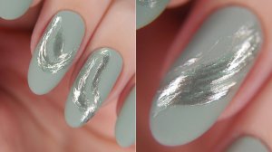 Маникюр лаком из Магнит Косметик (обычным лаком)