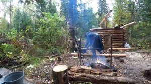 СТРОЮ ЗИМОВЬЕ БЕЗ ОПЫТА В СТРОИТЕЛЬСТВЕ. И ЗИМА РЯДОМ,ВСЁ НАДО УСПЕТЬ. РАБОТЫ НА КРЫШЕ