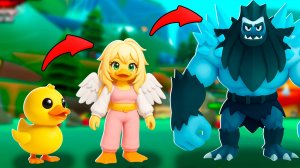 Максимальная Эволюция от Брейнрот до УТКИ в Duck Evolution Роблокс !