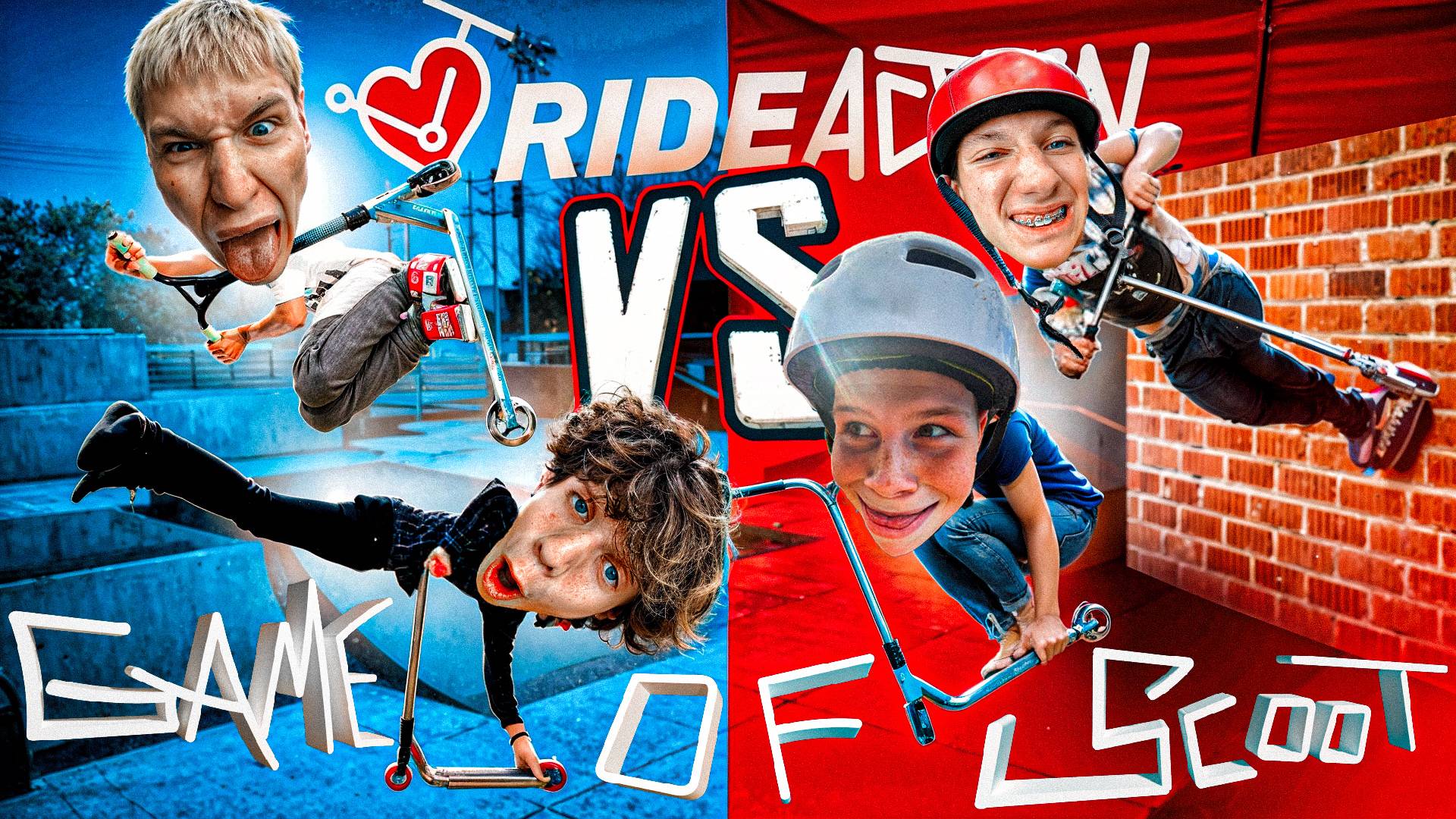 GAME OF SCOOT КОМАНДА НА КОМАНДУ - ЛЮТАЯ ЗАРУБА !