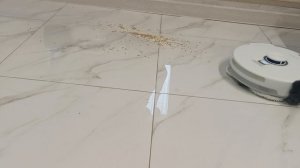 уборка пылесосом Narwal Freo Z Ultra в максимальном режиме мощности