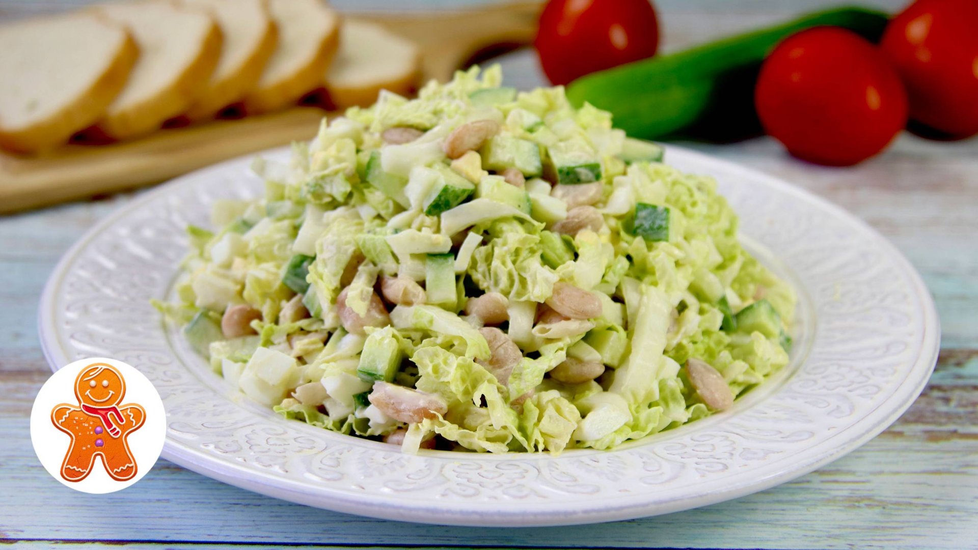 Быстрый летний салат смотреть онлайн