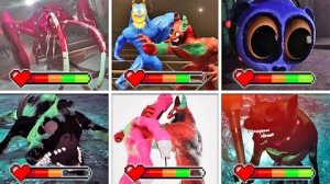 ВСЕ НОВЫЕ БОССЫ С ПОЛОСКАМИ ЖИЗНИ В Garten of Banban 8