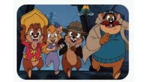 песня на русском и китайском (Чип и Дейл)