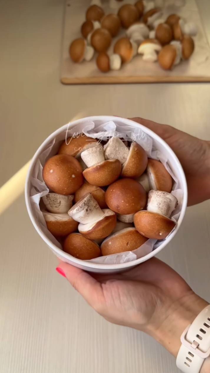 Зефирные грибочки🍄🟫 смотреть онлайн