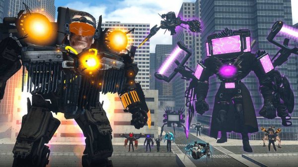 НОВЫЙ ASTRO TITAN G-MAN ПРОТИВ TITAN TV MAN С ASTRO АПГРЕЙДАМИ