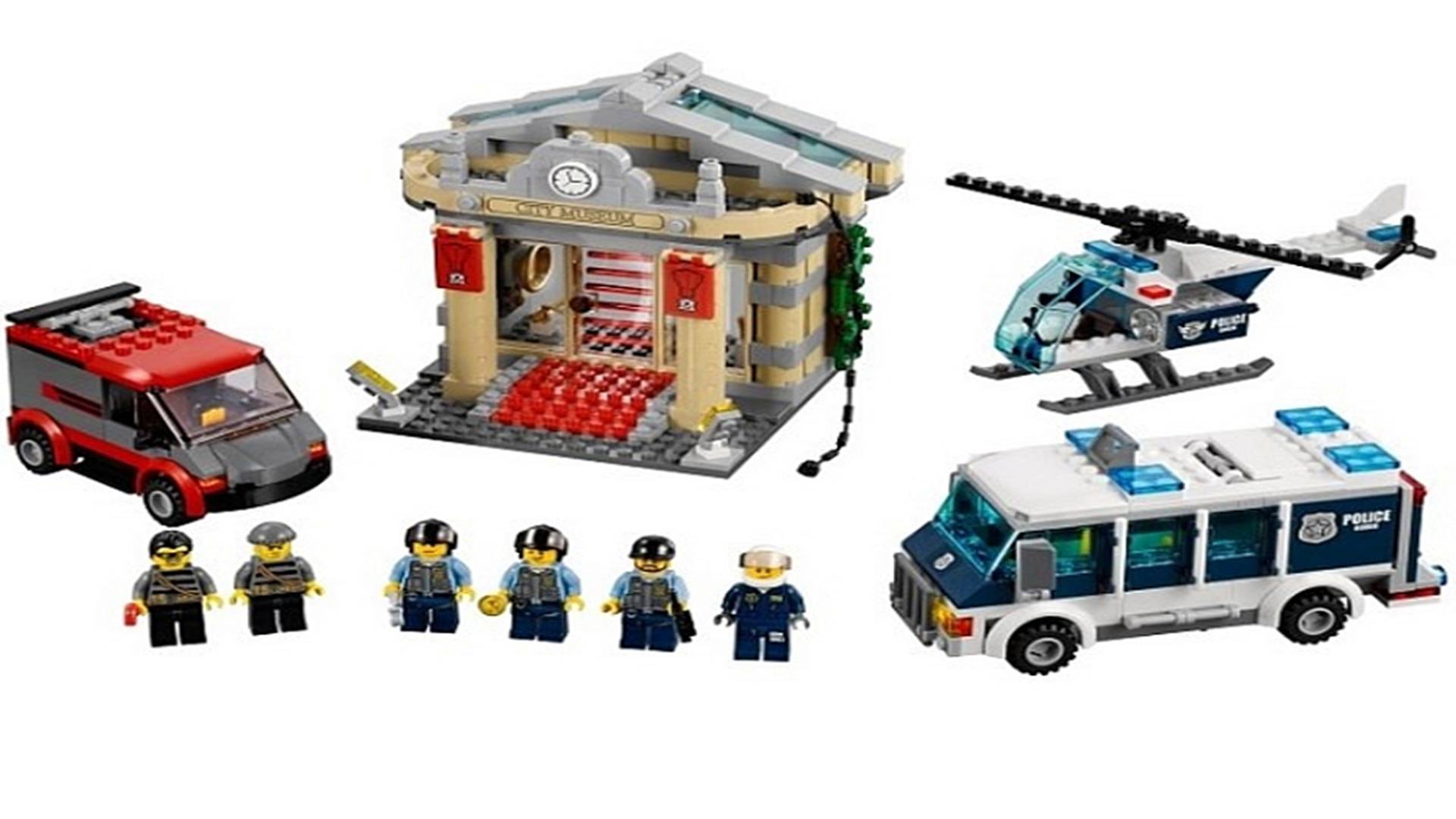 Lego City 60008 Взлом музея смотреть онлайн