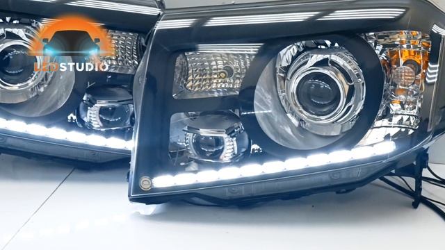 Светодиодные фары Honda Pilot смотреть онлайн