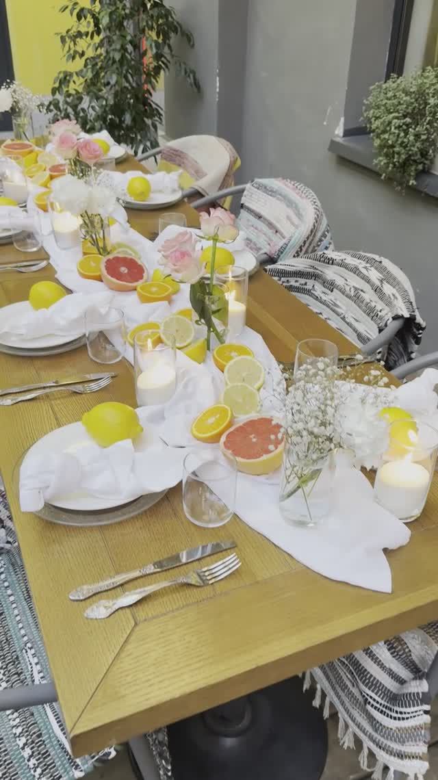 Сервировка на веранде ЗОЗО