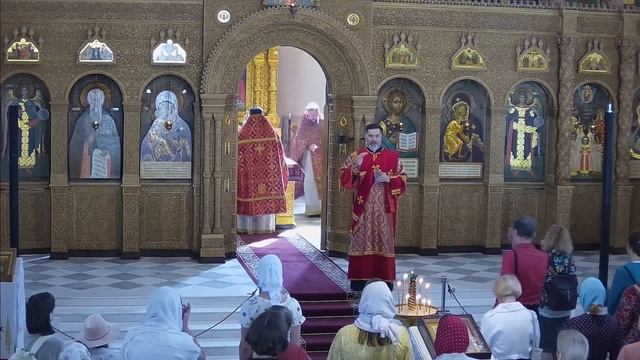 26.05.2024 Божественная литургия в Феодоровском соборе смотреть онлайн