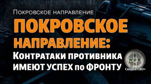Покровское направление. Контратаки ВСУ имеют успех. Новости СВО сегодня 29.08.25. Карта СВО
