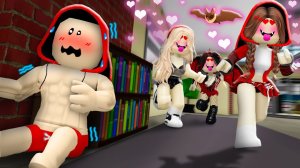 Джей Джей стал популярным в школе, где учатся только девочки-вампиры! мультики роблокс