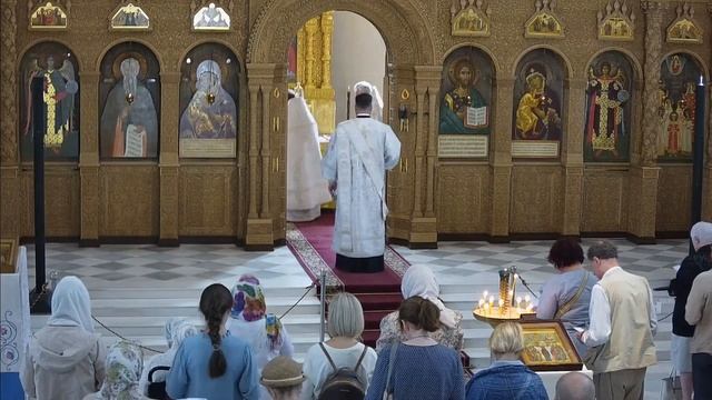 16.06.2024 Божественная литургия в Феодоровском соборе смотреть онлайн