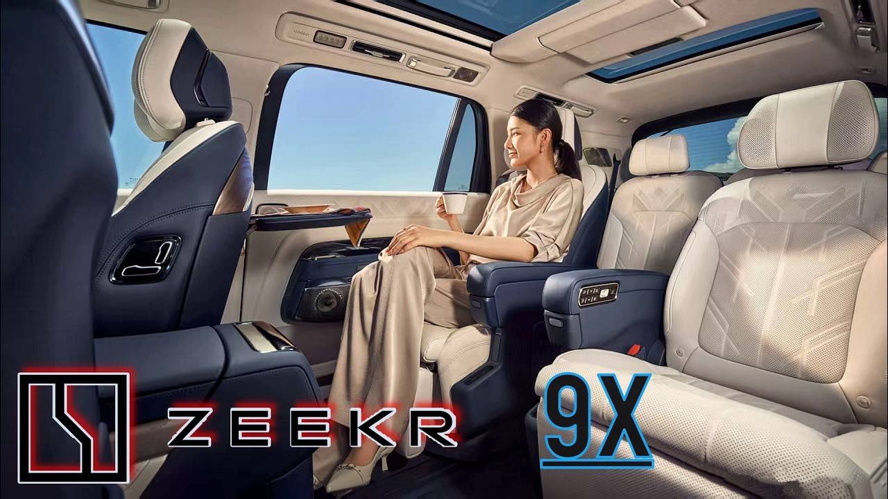 Новый флагман Zeekr 9X: раскрыли салон, цены и все характеристики! смотреть онлайн