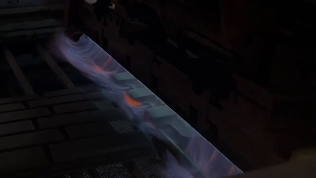 Процесс окрашивания фасадных панелей FINEBER смотреть онлайн