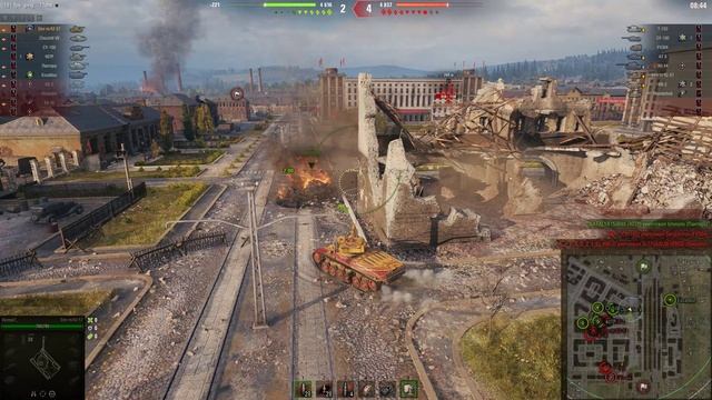 И снова в бой World_of_tanks ранговые бои 6 лвл