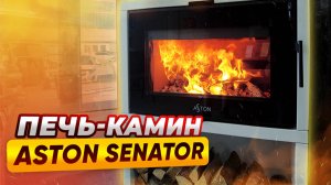Обзор на печь-камин Aston Senator white