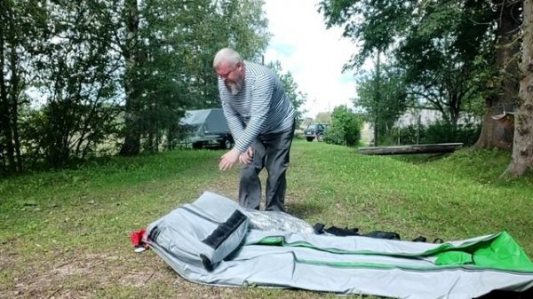 Grouper 335W. Распаковка и первый взгляд на новинку...Широкая лёгкая лодка для рыбалки!!!