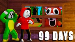 Джей Джей и Майки выживают 99 ночей в лесу! мультики роблокс | Робуксы по ссылке в описании к видео!