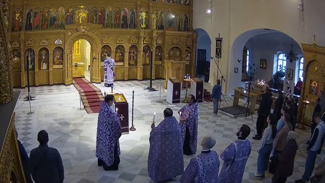 13.04.24 Всенощное бдение в Феодоровском соборе смотреть онлайн