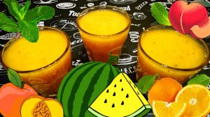 4 ВАРИАНТА СМУЗИ С АРБУЗОМ / Очень вкусный и полезный напиток в домашних условиях