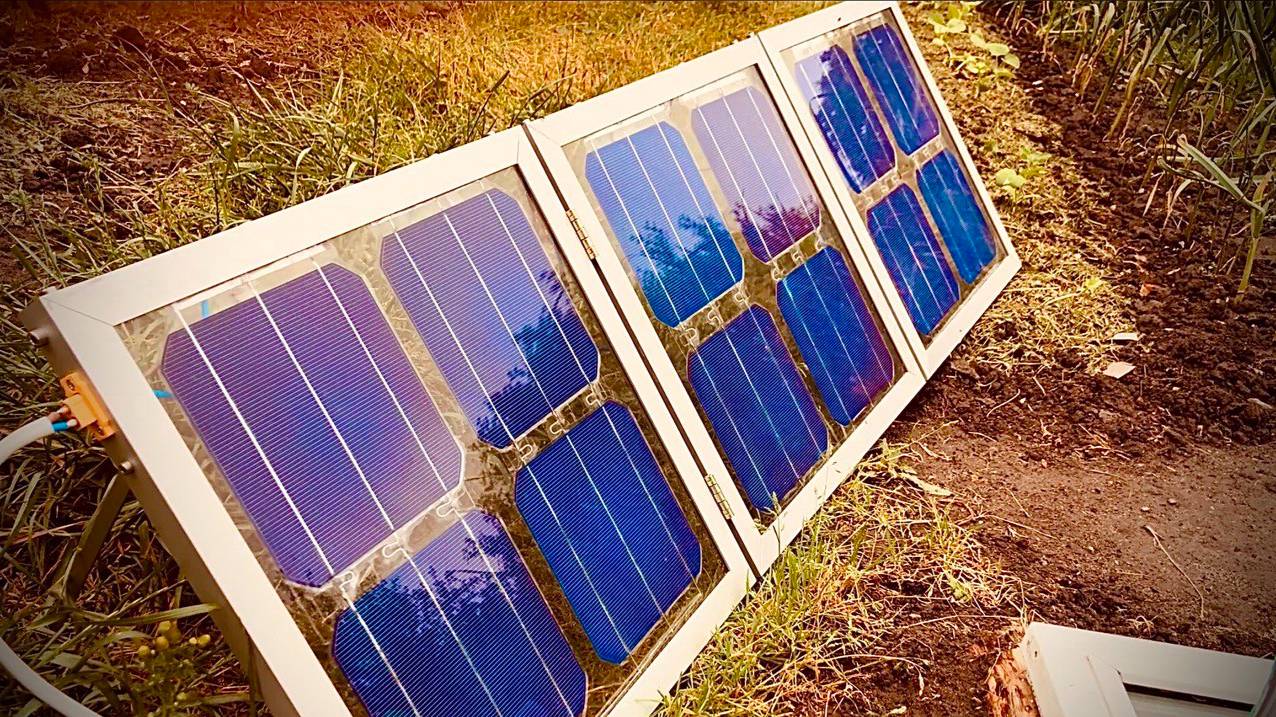 [Natalex] Замеры солнечной панели...