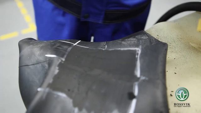 Замена вентиля методом горячей вулканизации с применением нагревательного элемента-лекало. смотреть онлайн