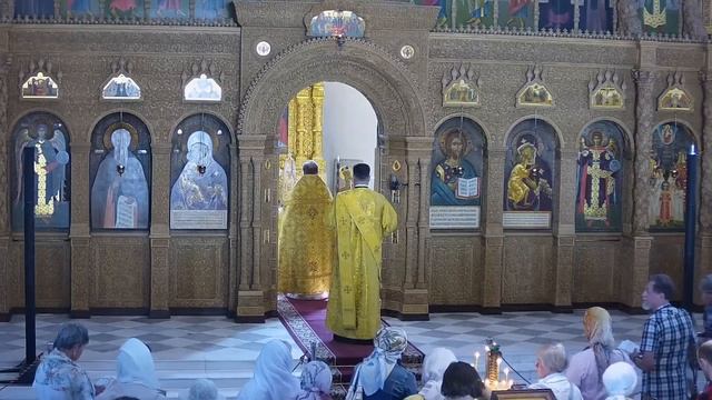 07.07.2024г. Божественная литургия в Феодоровском соборе смотреть онлайн