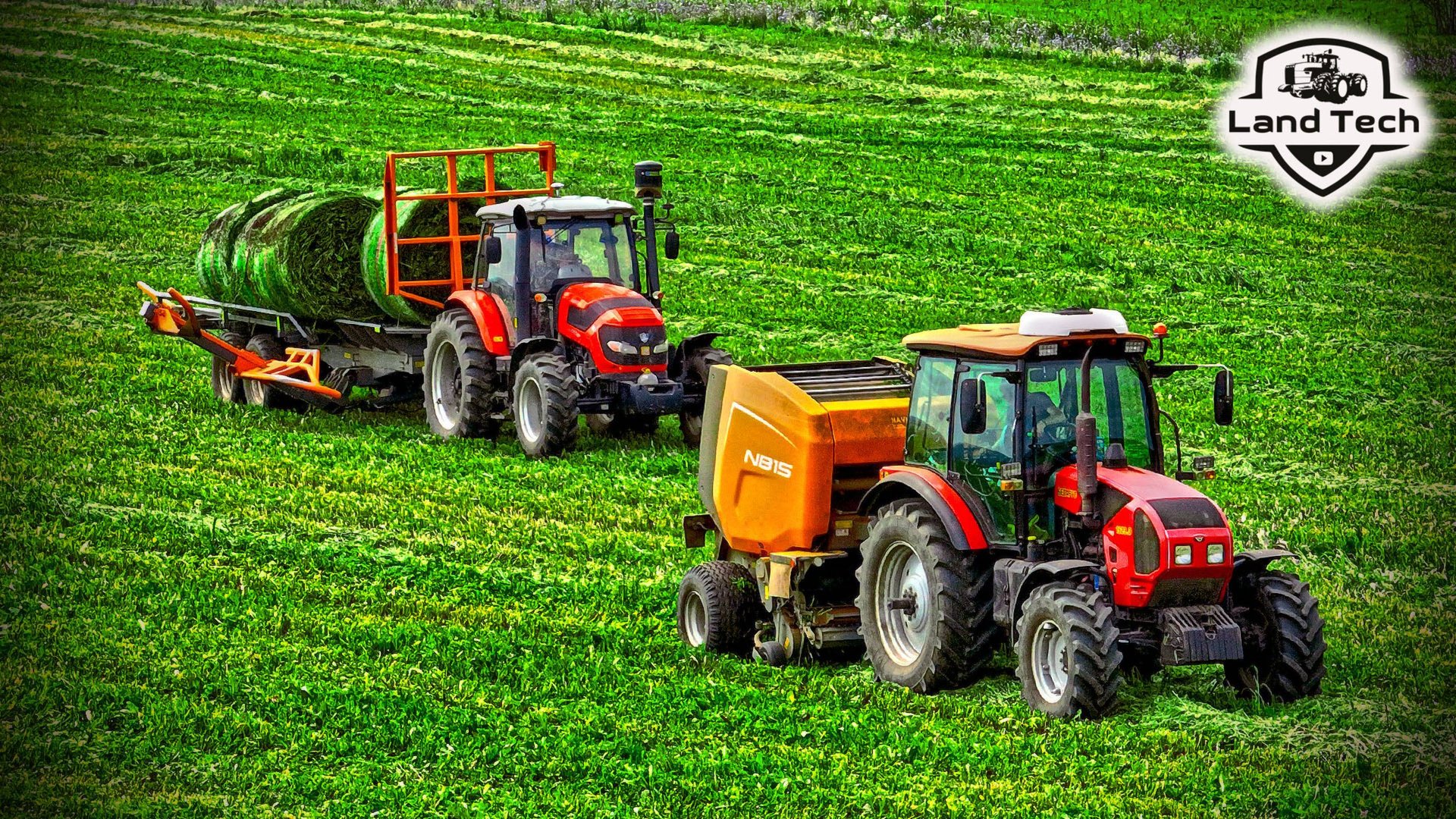 Заготовка кормов - 2025! Машины от Навигатор-НМ в работе! Тракторы МТЗ-1523 и FARMER смотреть онлайн