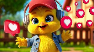 Цыплёнок Пи + Весёлая заводная Песенка и Мультик для Детей + Прикольные мультики и песенки детям