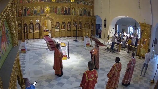 01.06.2024 Всенощное бдение в Феодоровском соборе смотреть онлайн