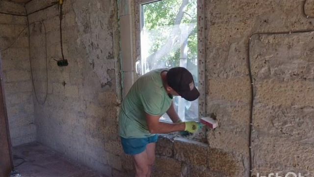 Ремонт дома своими руками/Кидаю проводку /Грунтовка стен /Жизнь в Крыму смотреть онлайн