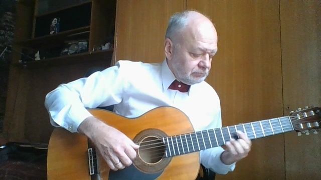 Юмореска (А. Дворжак) на гитаре смотреть онлайн