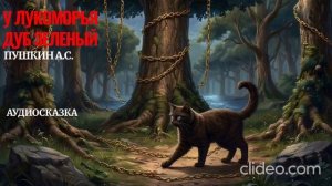 У ЛУКОМОРЬЯ ДУБ ЗЕЛЕНЫЙ аудиокнига  Пушкин А.С. | у лукоморья дуб зеленый слушать