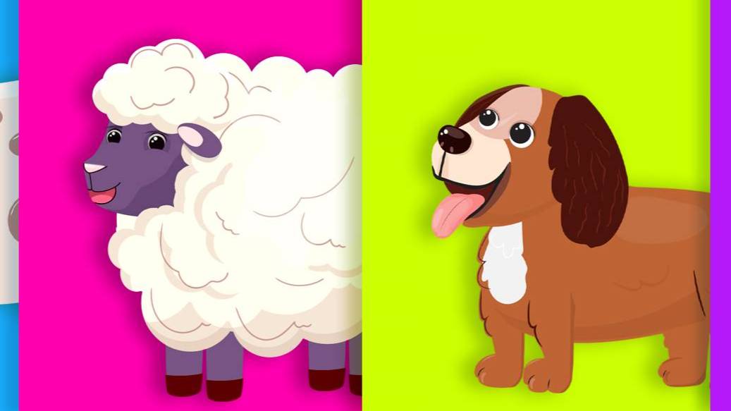 КАК ГОВОРЯТ ЖИВОТНЫЕ - СБОРНИК Развивающие мультики про животных для детей