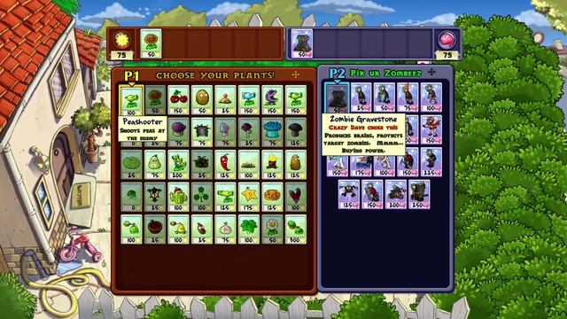 Plants vs Zombies Versus mode #5 смотреть онлайн