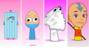 Подборка Incredibox | Sprunki OC с номерами блоков 50, 60, 70