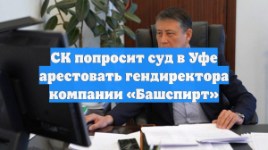СК попросит суд в Уфе арестовать гендиректора компании «Башспирт»