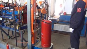 Заправка 50 литрового газового баллона