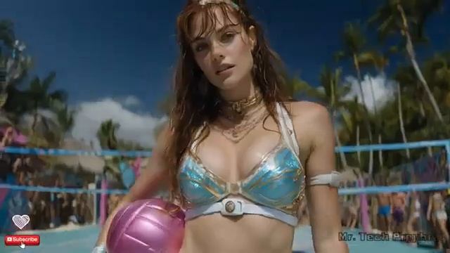 Star Babes - Summer Protocol ｜ Retro-Futuristic Synthwave ｜ Cosmic Sci-Fi AI Video смотреть онлайн