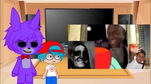 Personagens de fnf reagindo o @GAMERCJOFICIAL jogando, Fnf vs Fnaf da zueira